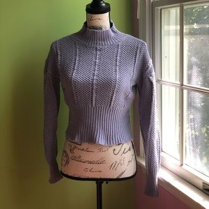 🐙 25% Off | Generation K | Lavender Cropped Sweater